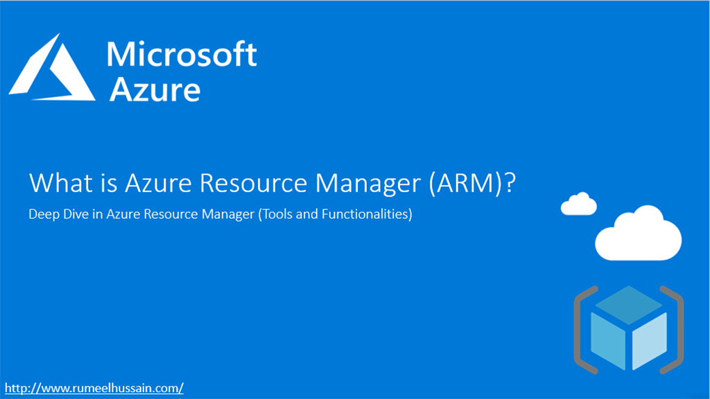 What is Azure Resource Manager?